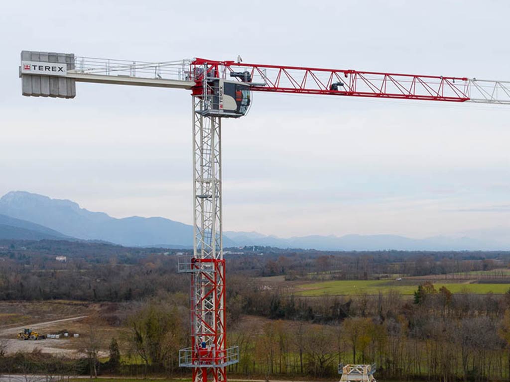 ctt152_main Toranjski kran CTT 152-6 Terex - Slika 1