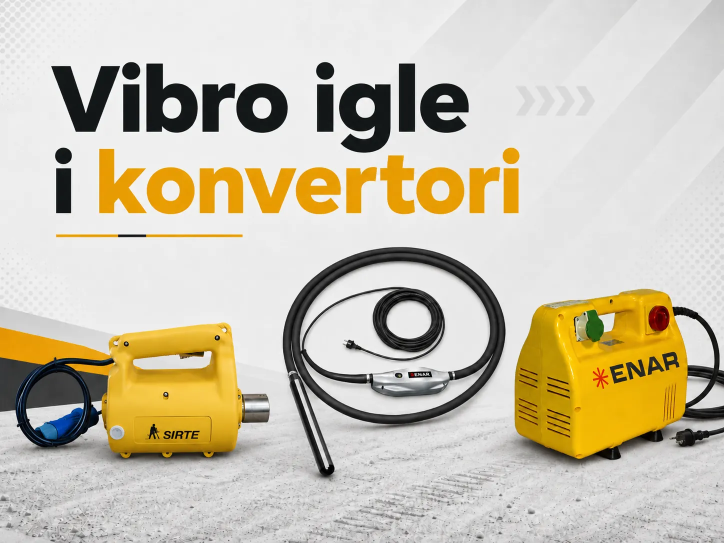 Vibro igle i konvertori BePro Build